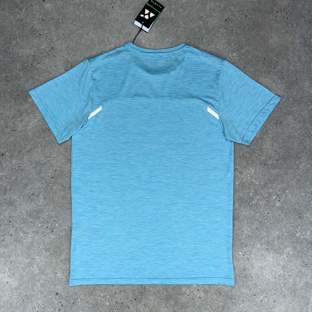 Altryn Landy Spacedye T-Shirt 'Lagoon Blue'