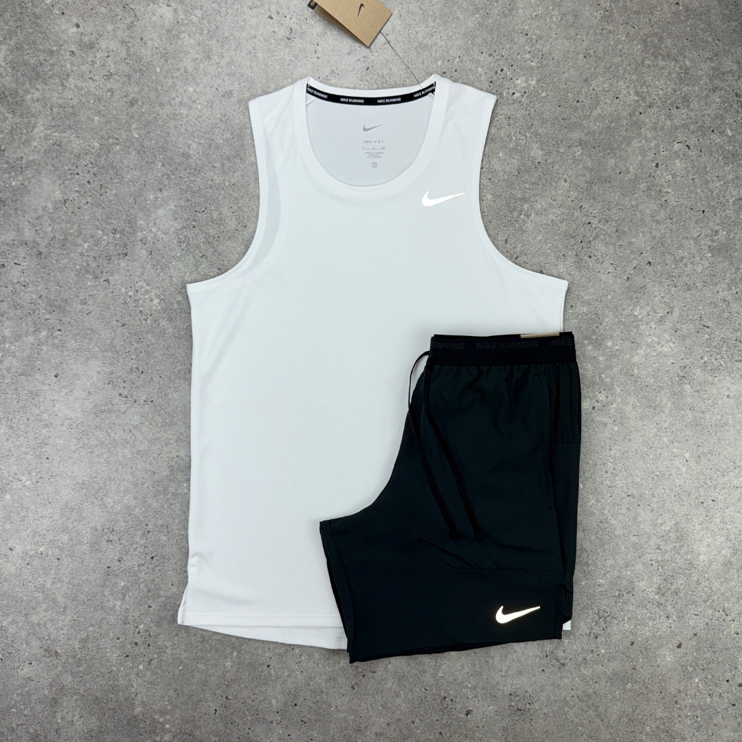 Nike miler vest 'white'