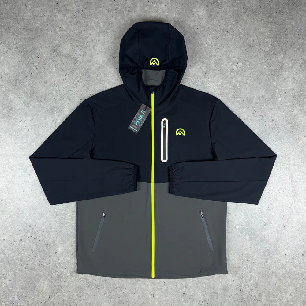 FLUX VERSATILITY JACKET - BLACK / NEON
