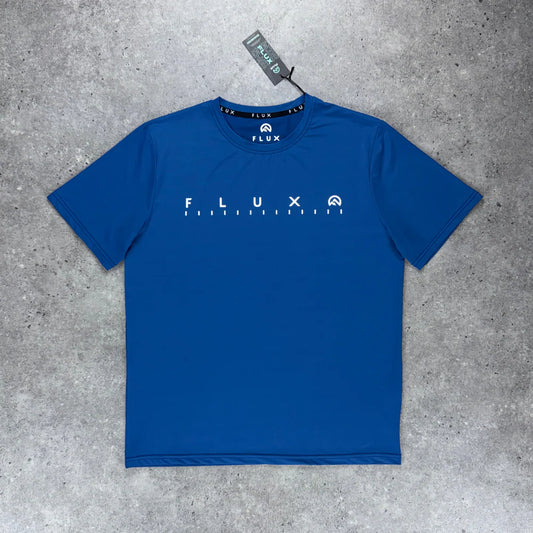FLUX GRAPHIC LOGO T SHIRT - ROYAL BLUE