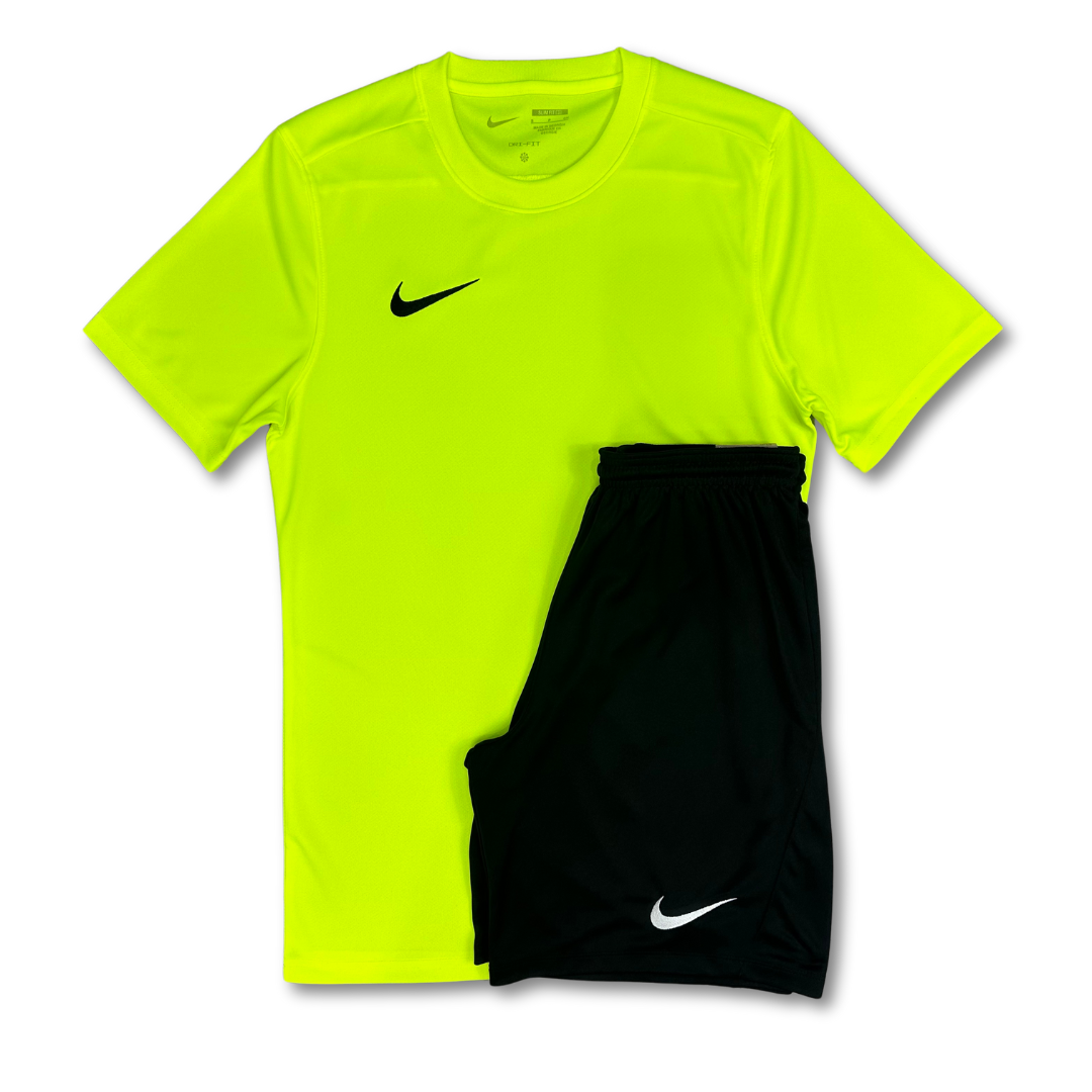 Nike Park Dri-Fit 'Volt/Black' set