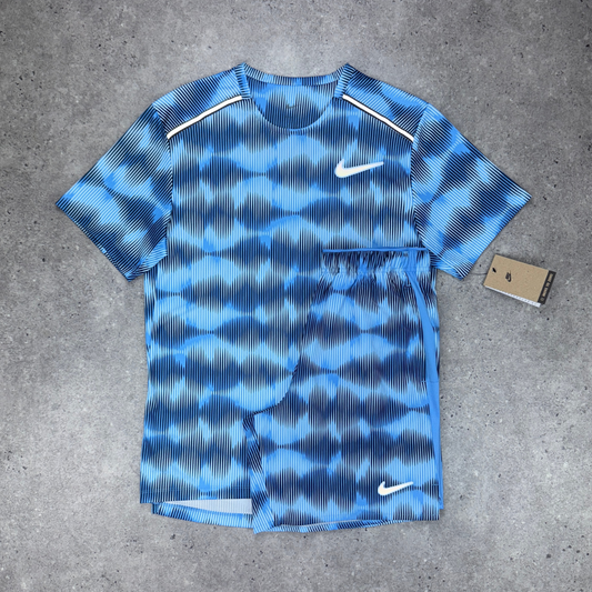 Nike graphic miler set 'university blue'