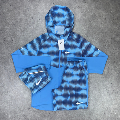 Nike graphic repel miler jacket 'university blue'