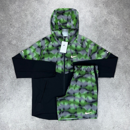Nike graphic repel miler jacket 'green strike'