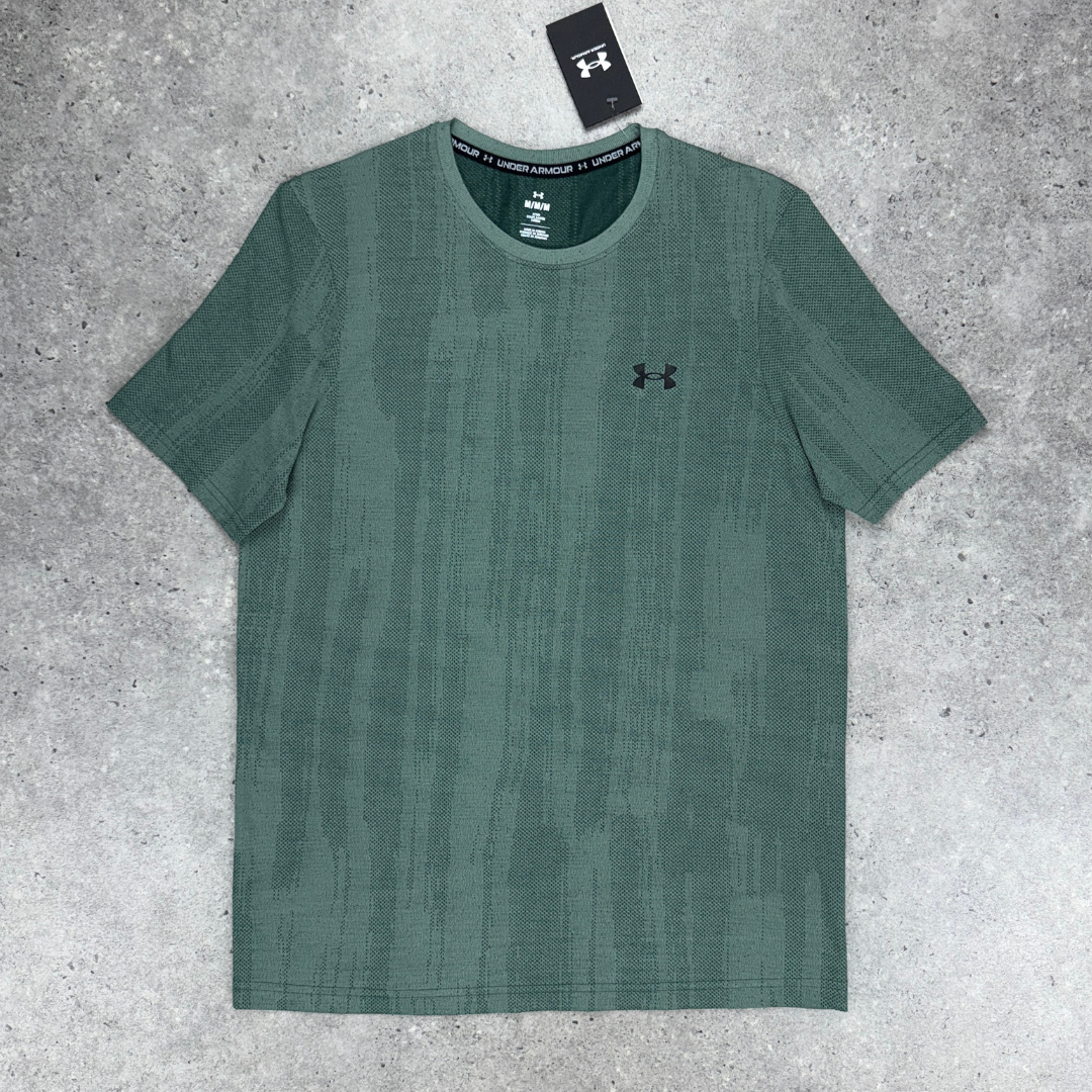 Under armour velocity t-shirt set 'khaki/black'