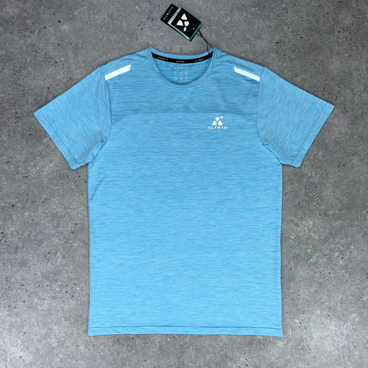 Altryn Landy Spacedye T-Shirt 'Lagoon Blue'