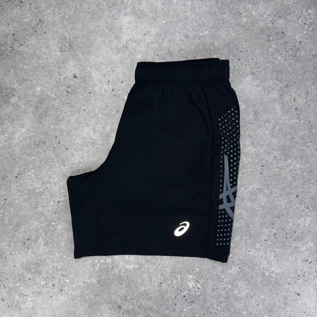 Asics icon t-shirt set 'black/grey'