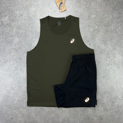 Asics core vest 'brown'
