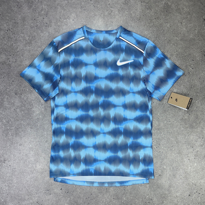 Nike graphic miler t-shirt 'university blue'