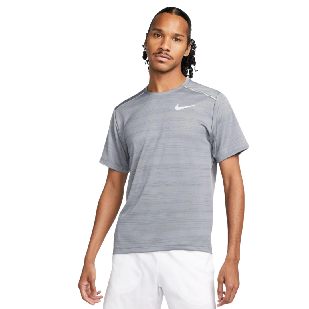 Nike miler 1.0 T-shirt 'grey'