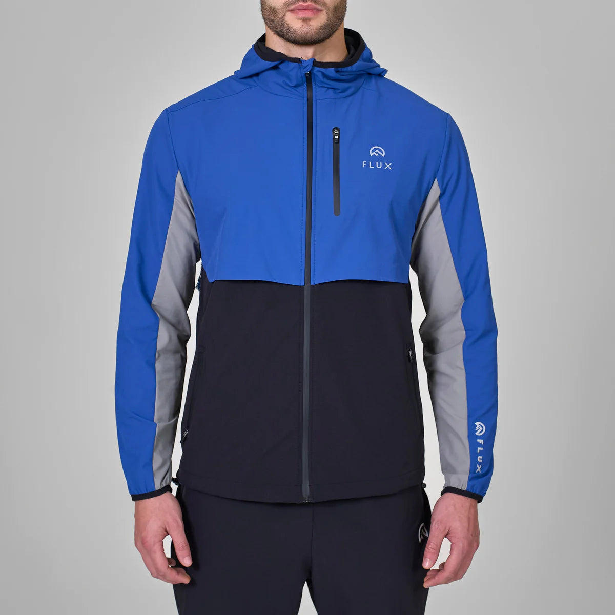 FLUX VERSATILITY JACKET - BLACK / ROYAL