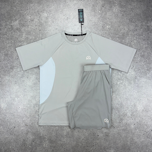 Flux tech tshirt set 'concrete'