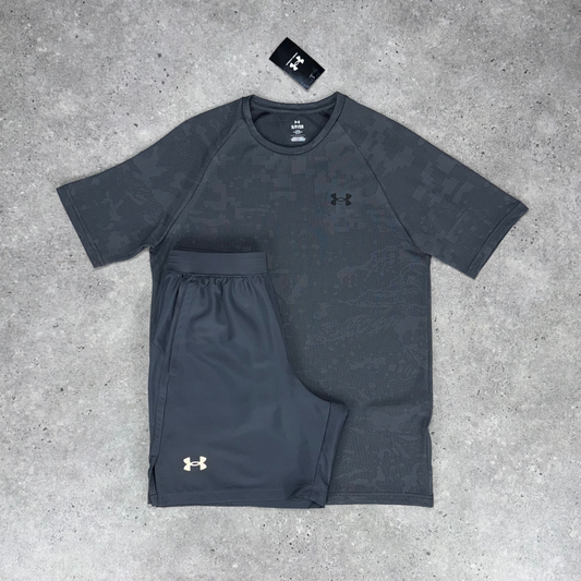 Under armour velocity jacquard set 'grey'