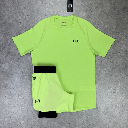 Under armour tech vanish set 'lime'