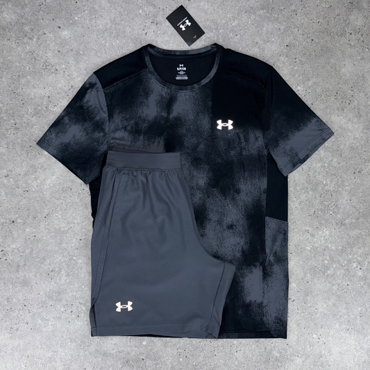Under armour speed stride set 'black/grey'