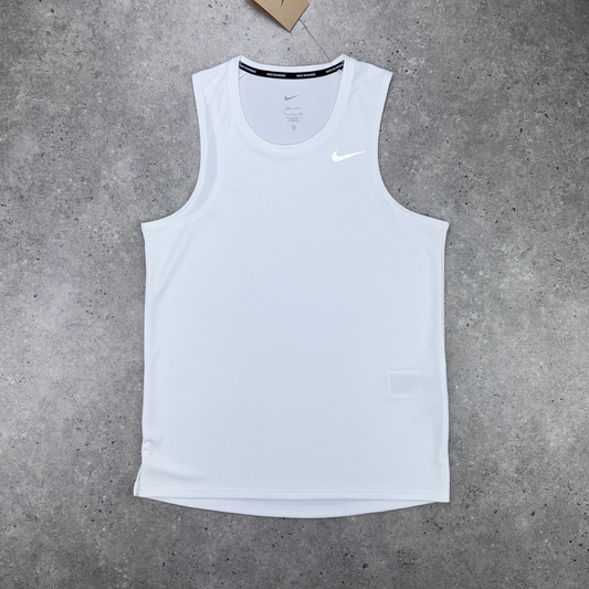 Nike miler vest 'white'