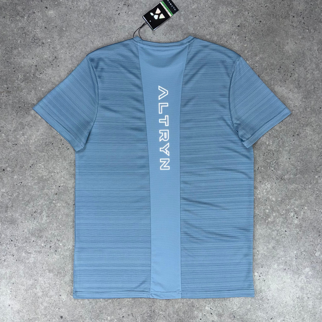 Altryn Bannister Tech T-shirt set 'Allure Blue/Black'