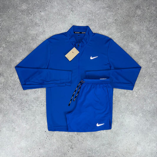 Nike pacer 1/4 zip set 'royal blue'