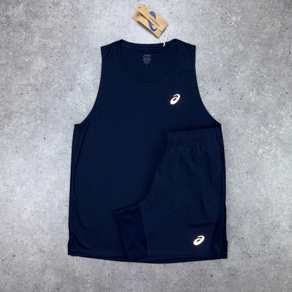 Asics vest short set 'midnight'