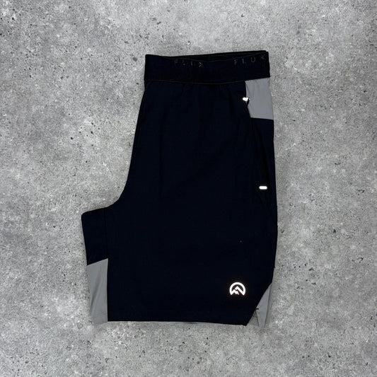 FLUX PERFORMANCE SHORTS - BLACK