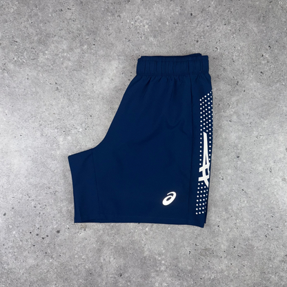 asics icon 1/4 zip set 'navy'