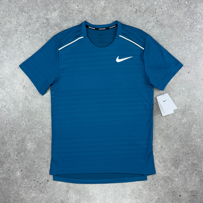 Nike miler 1.0 T-shirt 'green abyss'