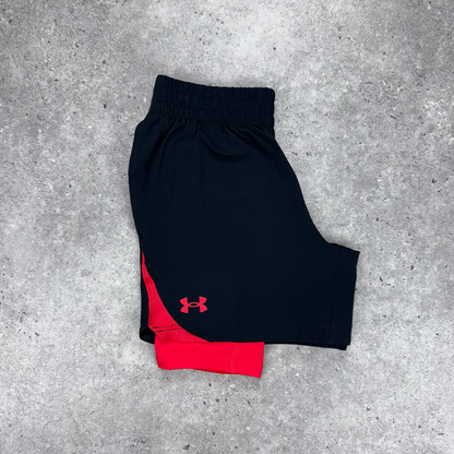Under armour seamless grid set 'red'