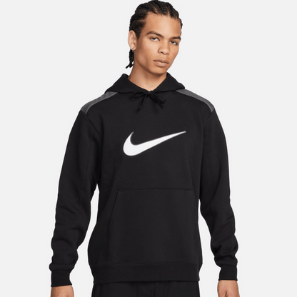 Nike NSW fleece tracksuit 'black grey' set