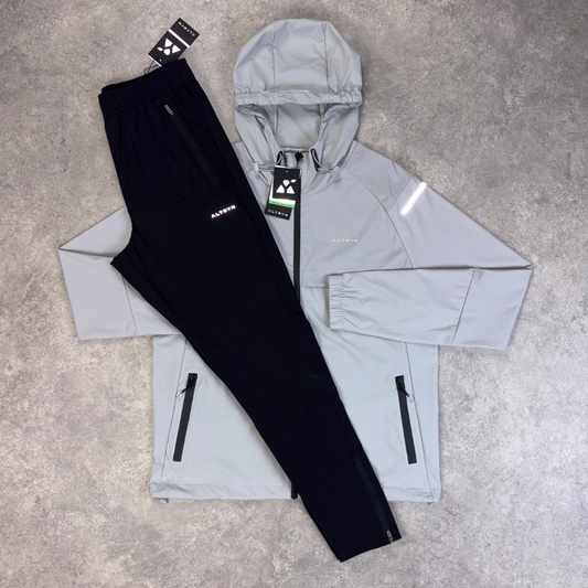Altryn Ascend Tech Tracksuit Set 'Greystone/Black'