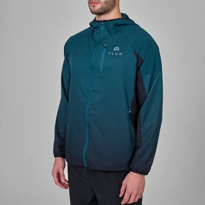 FLUX GRADIENT JACKET - JUNGLE GREEN