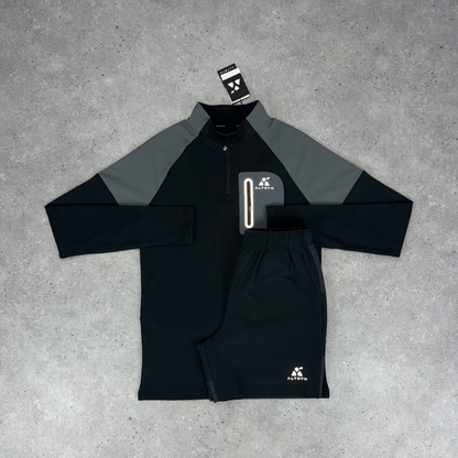 Altryn Anderson 1/4 Zip set 'Black/Grey'