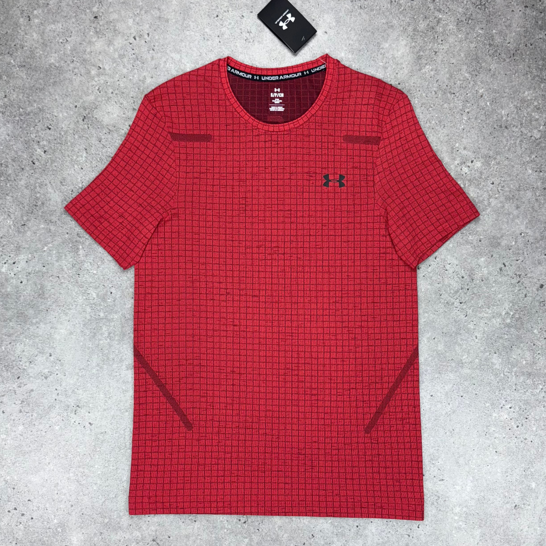 Under armour seamless grid set 'red'