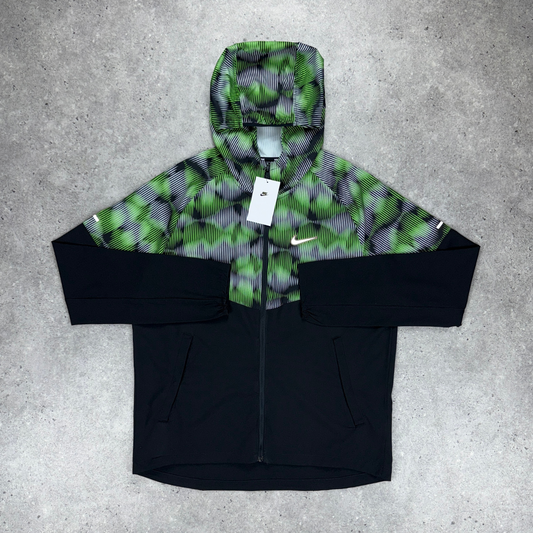 Nike graphic repel miler jacket 'green strike'