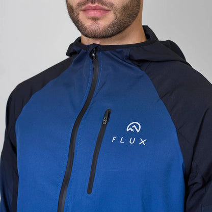 FLUX GRADIENT JACKET - BLACK / ROYAL