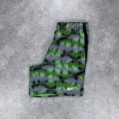 Nike graphic miler set 'green strike'