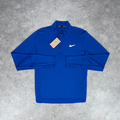 Nike pacer 1/4 zip miler short tri-set 'royal blue'