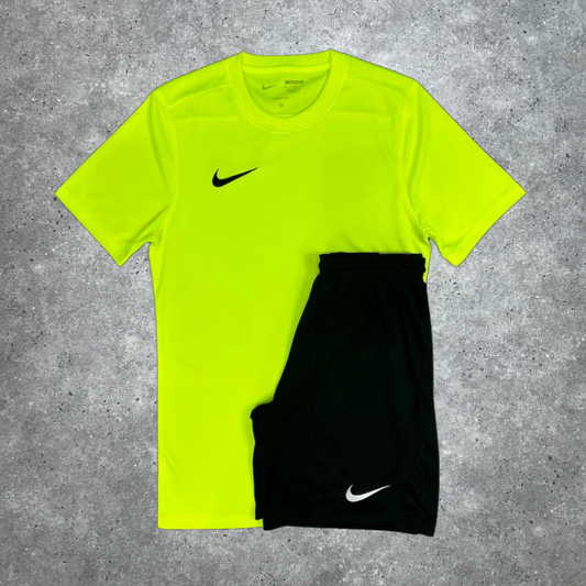 Nike Park Dri-Fit 'Volt/Black' set