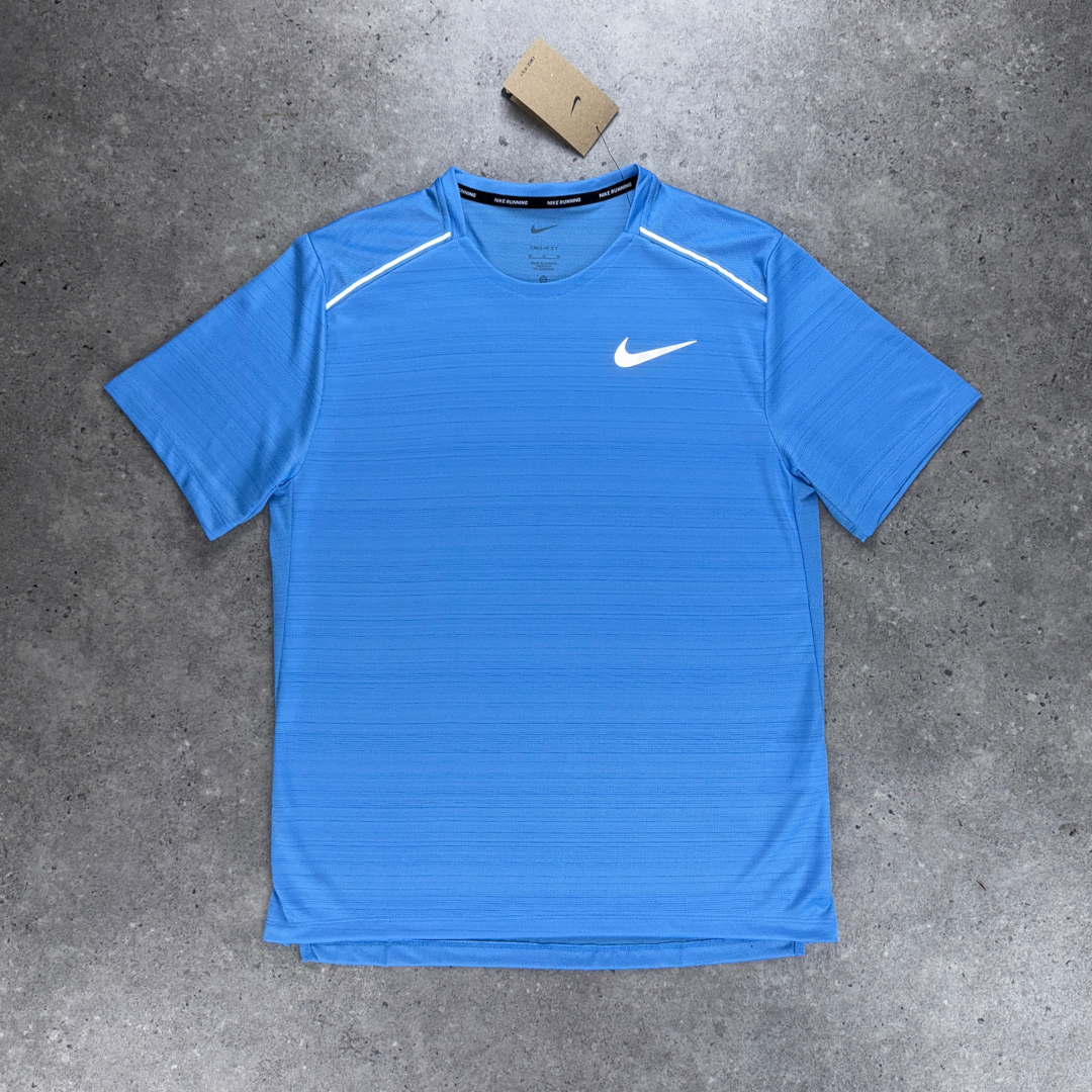 Nike miler 1.0 short set 'university blue/obsidian'
