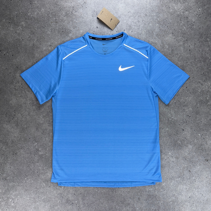 Nike miler 1.0 short set 'university blue/obsidian'