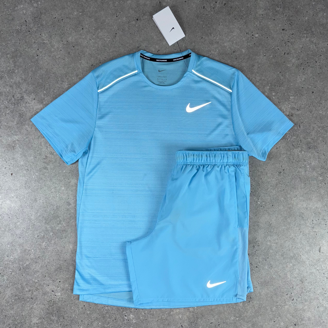 Nike challenger 18cm shorts 'aquarius blue'