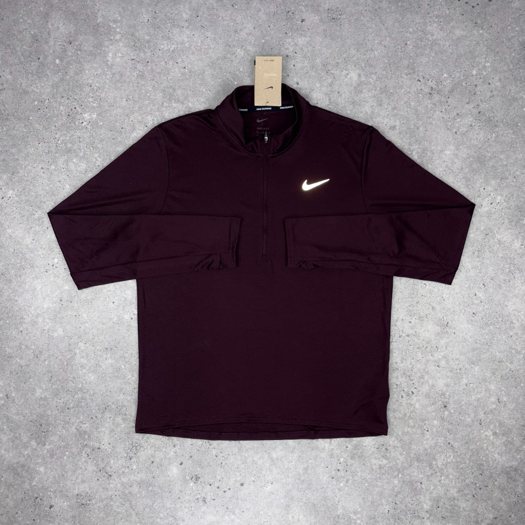 Nike pacer 1/4 zip set 'burgundy crush'