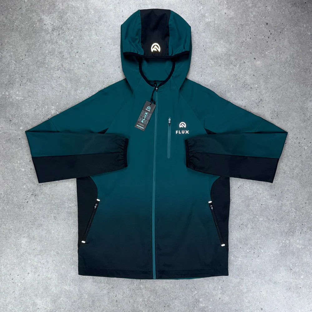 FLUX GRADIENT JACKET - JUNGLE GREEN