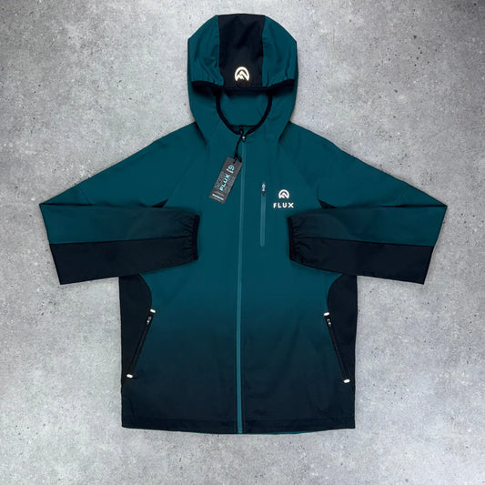 FLUX GRADIENT JACKET - JUNGLE GREEN