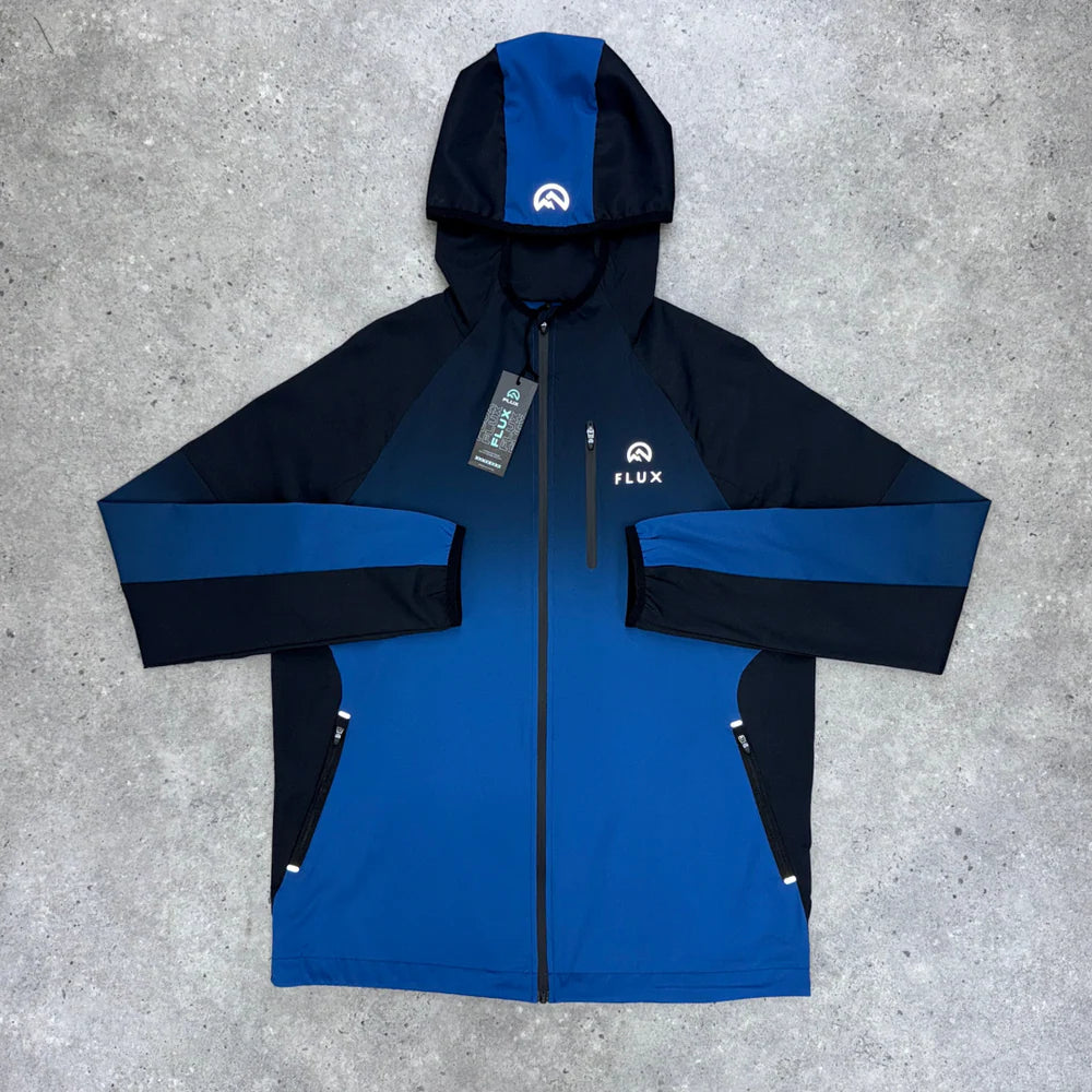 FLUX GRADIENT PERFORMANCE TRACKSUIT SET - BLACK / ROYAL