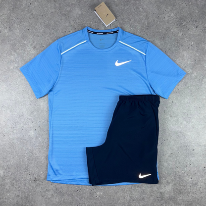 Nike miler 1.0 T-shirt 'university blue'