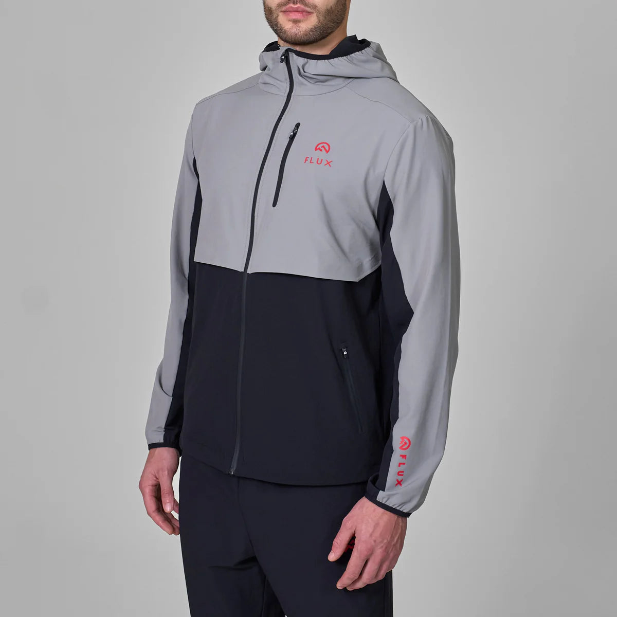FLUX VERSATILITY JACKET - GREY / BLACK