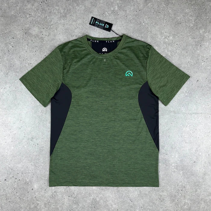 FLUX CONTRAST T SHIRT - KHAKI