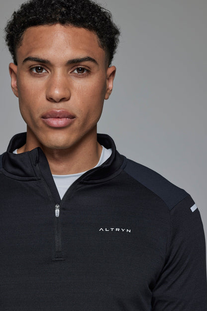 Altryn Pike Tech Quarter Zip Set 'Black'