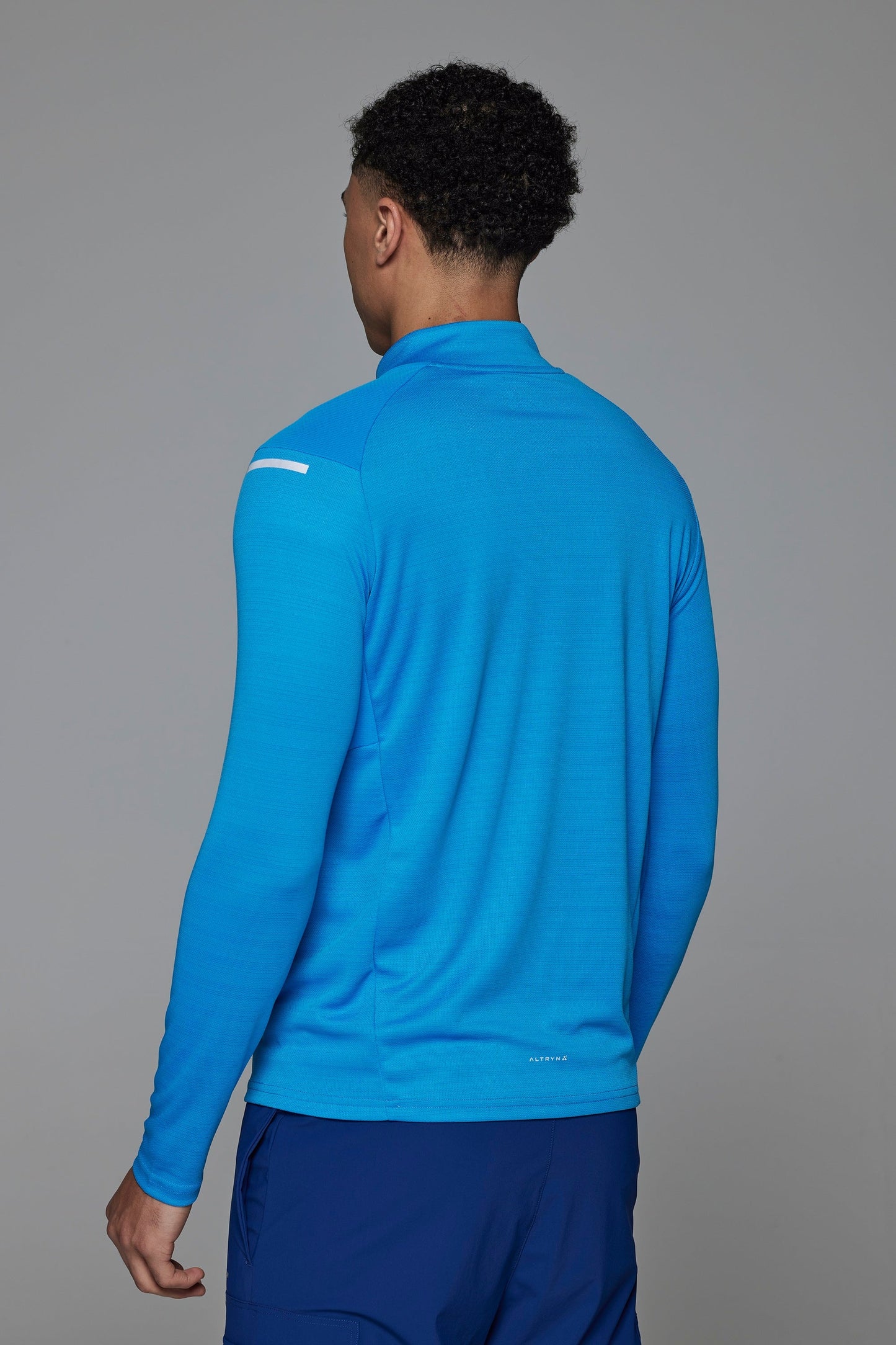 Altryn Pike Tech 1/4 Zip Top 'Azure Blue'