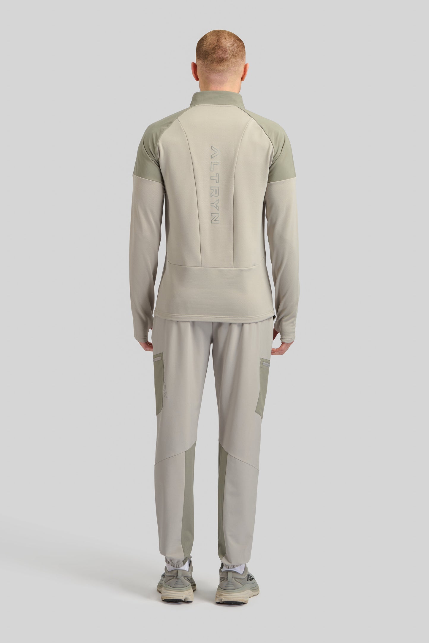 Altryn Anderson Quarter Zip 'Grey Mix'